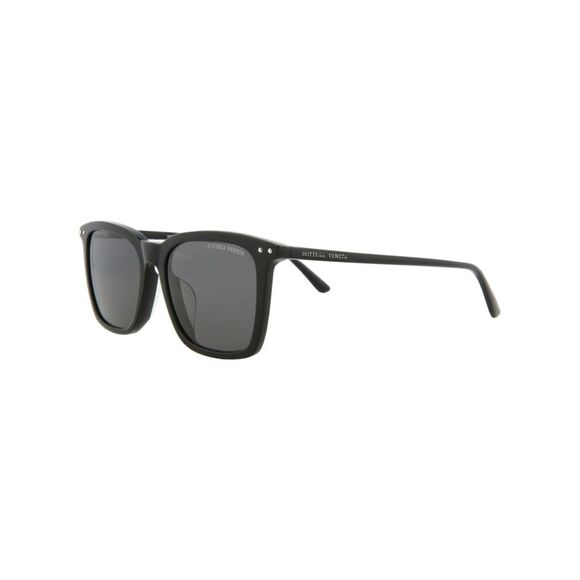 Bottega Veneta Square-Frame Acetate Sunglasses Black Mens - Picture 2 of 6